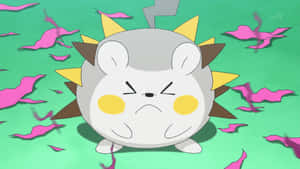Togedemaru Showing Its Triangular Spikes Wallpaper