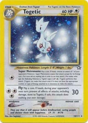 Togetic Pokemon Card Wallpaper