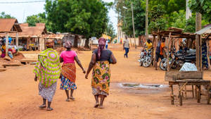 Togoville Market Togo Wallpaper