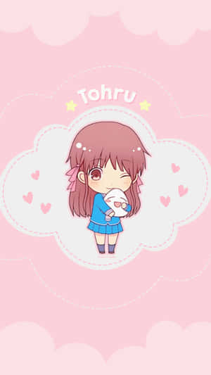 Tohru Honda Chibi Art Fruits Basket Anime Wallpaper