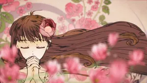 Tohru Honda Praying Fruits Basket Anime Wallpaper