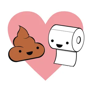 Toilet Paper And Poo Funny Pfp For Tiktok Wallpaper