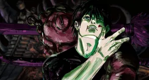 Toji Fushiguro In Action Wallpaper