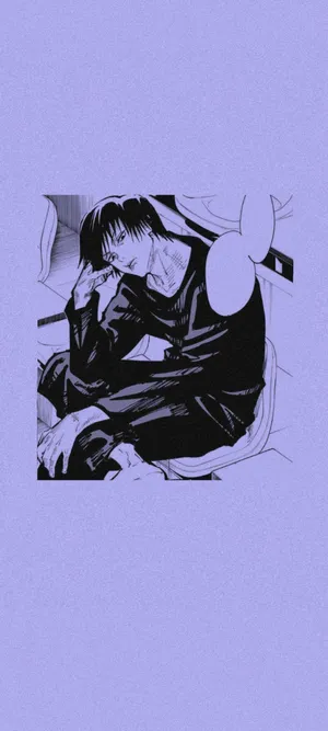 Toji Fushiguro Wielding His Sword Wallpaper