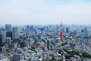 Tokyo Cityscapewith Tower Wallpaper