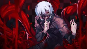 Tokyo Ghoul Kaneki Masked Evil Wallpaper