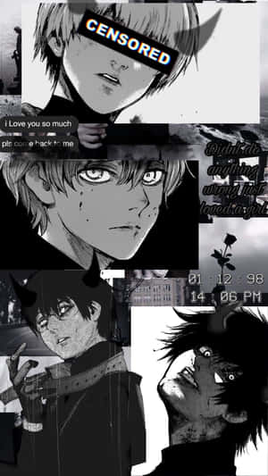 Tokyo Ghoul Ken Kaneki Aesthetic Manga Wallpaper