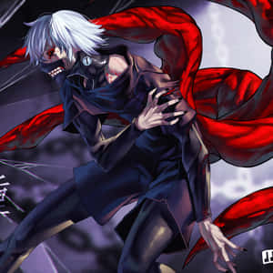 Tokyo Ghoul Pfp Kaneki Clutching Arm Wallpaper