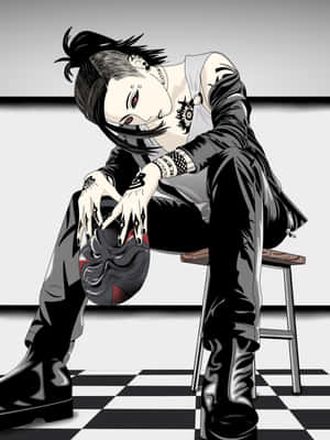 Tokyo Ghoul's Mysterious And Enigmatic Uta Wallpaper