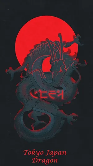 Tokyo Japanese Dragon Tattoo Wallpaper
