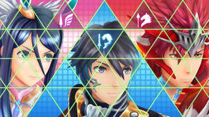 Tokyo Mirage Sessions Pyramid Art Wallpaper