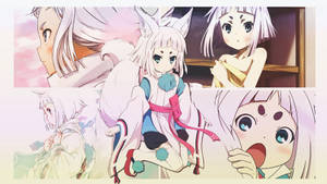 Tokyo Ravens Kon Collage Wallpaper