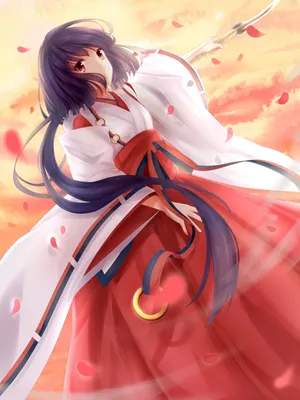 Tokyo Ravens Natsume Petals Wallpaper