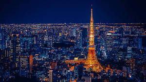 Tokyo Tower Japan 4k Wallpaper