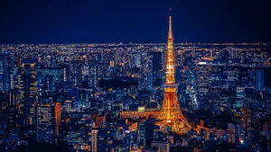 Tokyo Tower Japan 4k Wallpaper