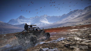 Tom Clancy's Ghost Recon Wildlands Army Jeep Wallpaper