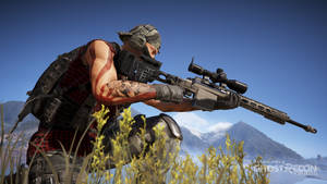 Tom Clancy's Ghost Recon Wildlands Assault Rifle Wallpaper