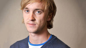 Tom Felton With Long Hair Wallpaper