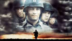 Tom Hanks Saving Private Ryan Poster Wallpaper