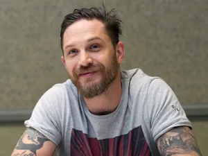 Tom Hardy Smiling Wallpaper
