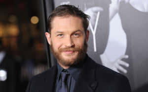 Tom Hardy Smiling Red Carpet Wallpaper