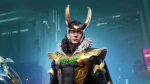 Tom Hiddleston As Marvel's God Of Mischief Loki Wallpaper