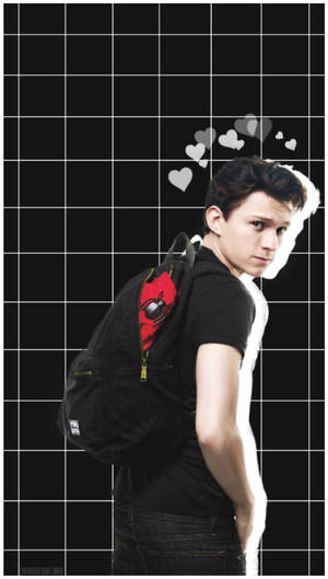 Tom Holland Fan Artwork Wallpaper