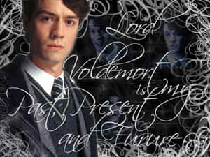 Tom Riddle Embracing The Dark Side Of Magic Wallpaper