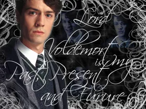 Tom Riddle Embracing The Dark Side Of Magic Wallpaper