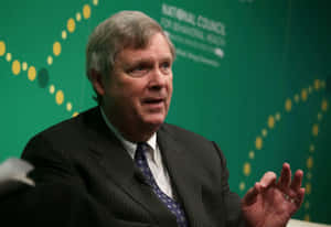 Tom Vilsack Encouraging Americans Wallpaper