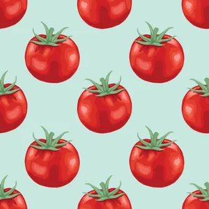 Tomato Fruits Cute Plant Wallpaper