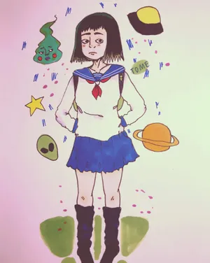 Tome Kurata Striking A Pose In An Elegant Outfit Wallpaper