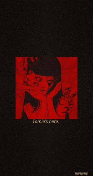 Tomie Red Poster Wallpaper