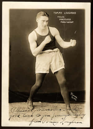 Tommy Loughran Posing Wallpaper