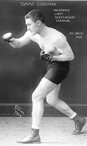 Tommy Loughran Punching Stance Wallpaper