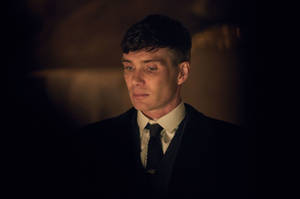 Tommy Shelby 4k Concerned Wallpaper