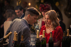 Tommy Shelby 4k Grace Party Wallpaper