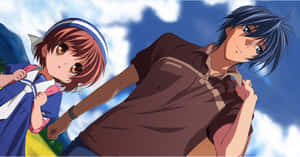 Tomoya Okazaki, The Protagonist Of Clannad Anime Series Wallpaper
