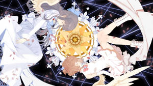 Tomoyo Cardcaptor Sakura Fractal Art Wallpaper