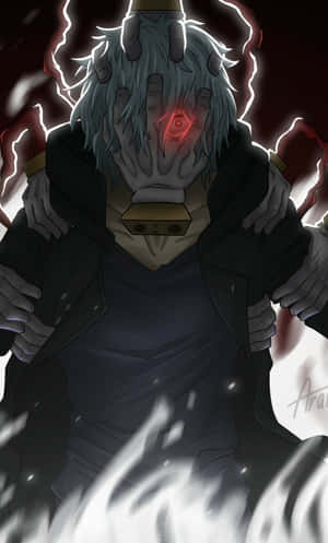 Tomura Shigaraki, Leader Of The League Of Villains, Plots The Downfall Of The Heroes Wallpaper