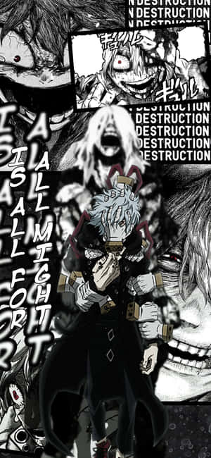 Tomura Shigaraki, Villain Of My Hero Academia Wallpaper