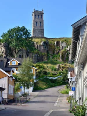 Tonsberg Tower Street View Wallpaper