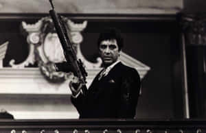 Tony Montana Final Standoff Wallpaper