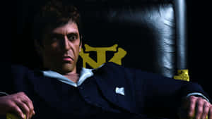 Tony Montana Throneof Power Wallpaper