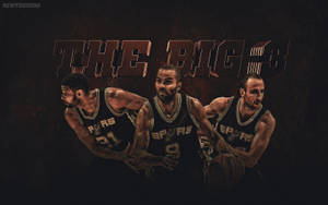 Tony Parker Big Three Wallpaper