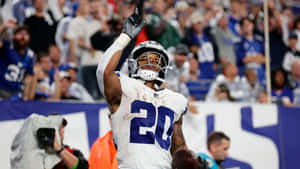 Tony Pollard Celebrating Touchdown Wallpaper