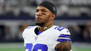 Tony Pollard Dallas Cowboys Portrait Wallpaper