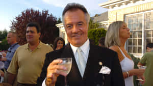 Tony Sirico, Charming Hollywood Actor Wallpaper