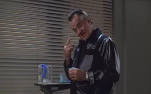 Tony Sirico Striking A Pose In A Sophisticated Suit Wallpaper