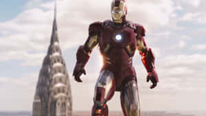 Tony Stark, Armored Hero Iron Man Wallpaper